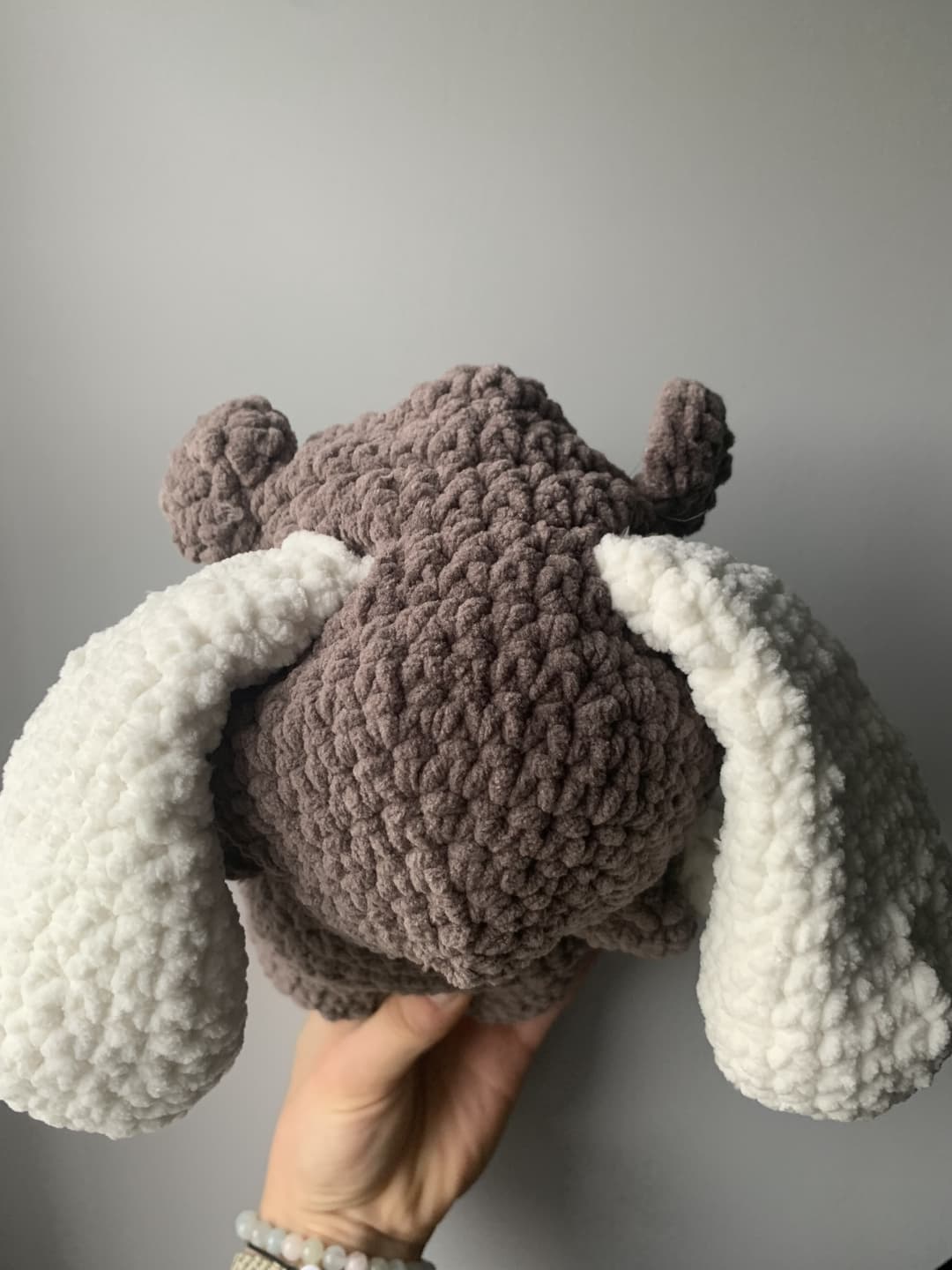 Image 5 de la variante Lapin blanc et combi marron