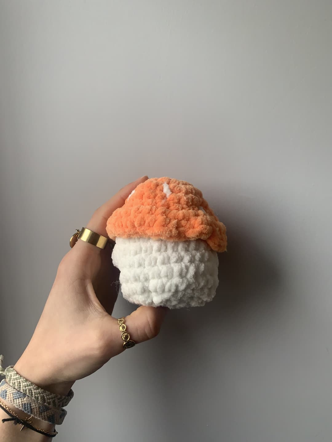 Image 3 de la variante Champignon orange et blanc