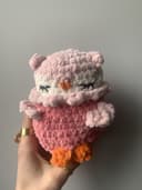 Miniature 1 de la variante chouette rose clair et foncé