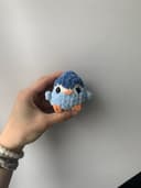 Miniature 1 de la variante Pingouin bleu clair + bleu foncé 