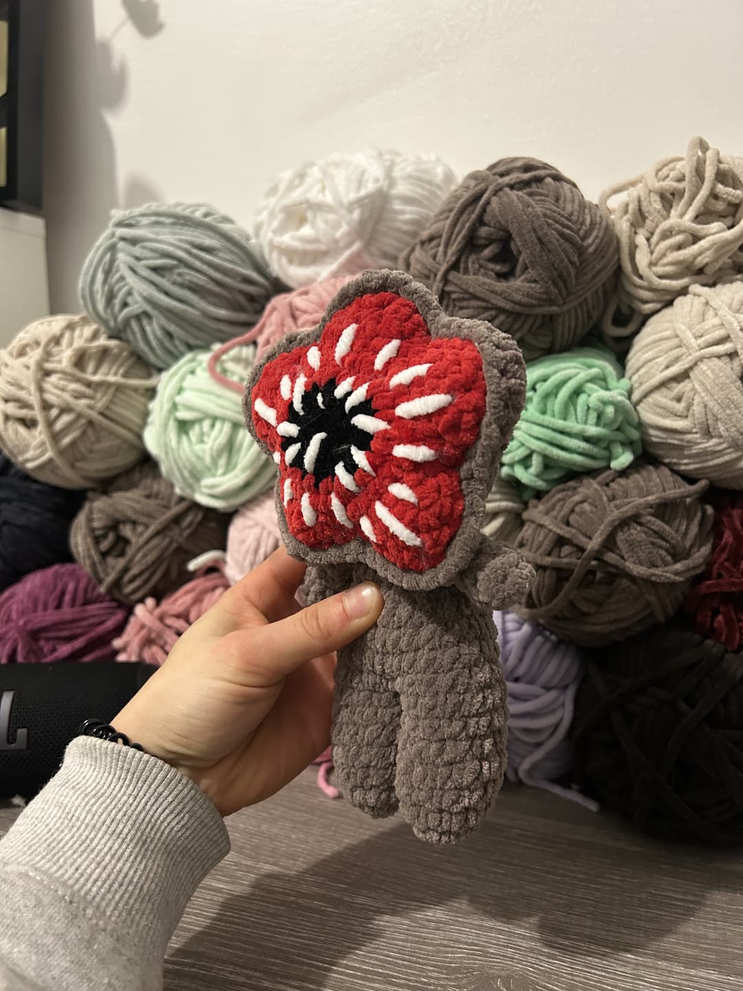 Image 2 de la variante Taupe et rouge 