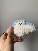 Miniature 5 de la variante Raie bleu clair + blanc