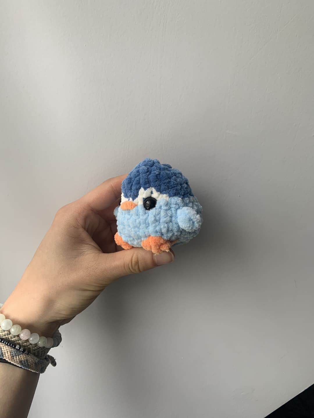 Image 2 de la variante Pingouin bleu clair + bleu foncé 