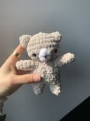 Miniature 4 de la variante Ours marron +salopette bleu 