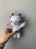 Miniature 1 de la variante Vache lilas et blanche 