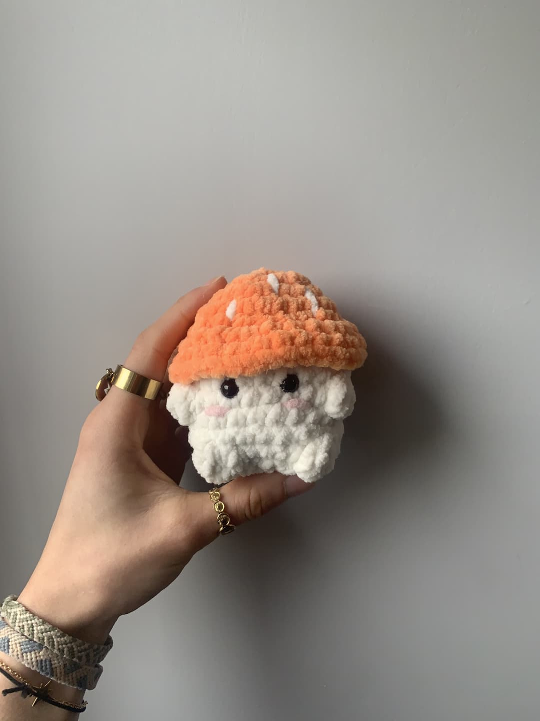 Image 1 de la variante Champignon orange et blanc