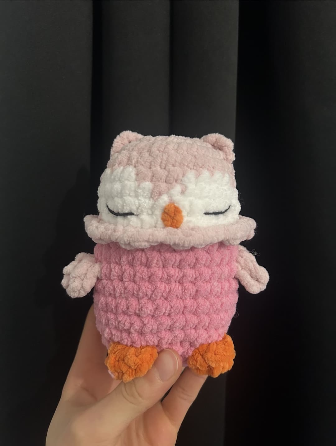 Image 1 de la variante chouette rose clair et foncé