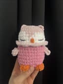 Miniature 1 de la variante chouette rose clair et foncé