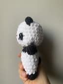 Miniature 2 de la variante Panda blanc cassé et noir 