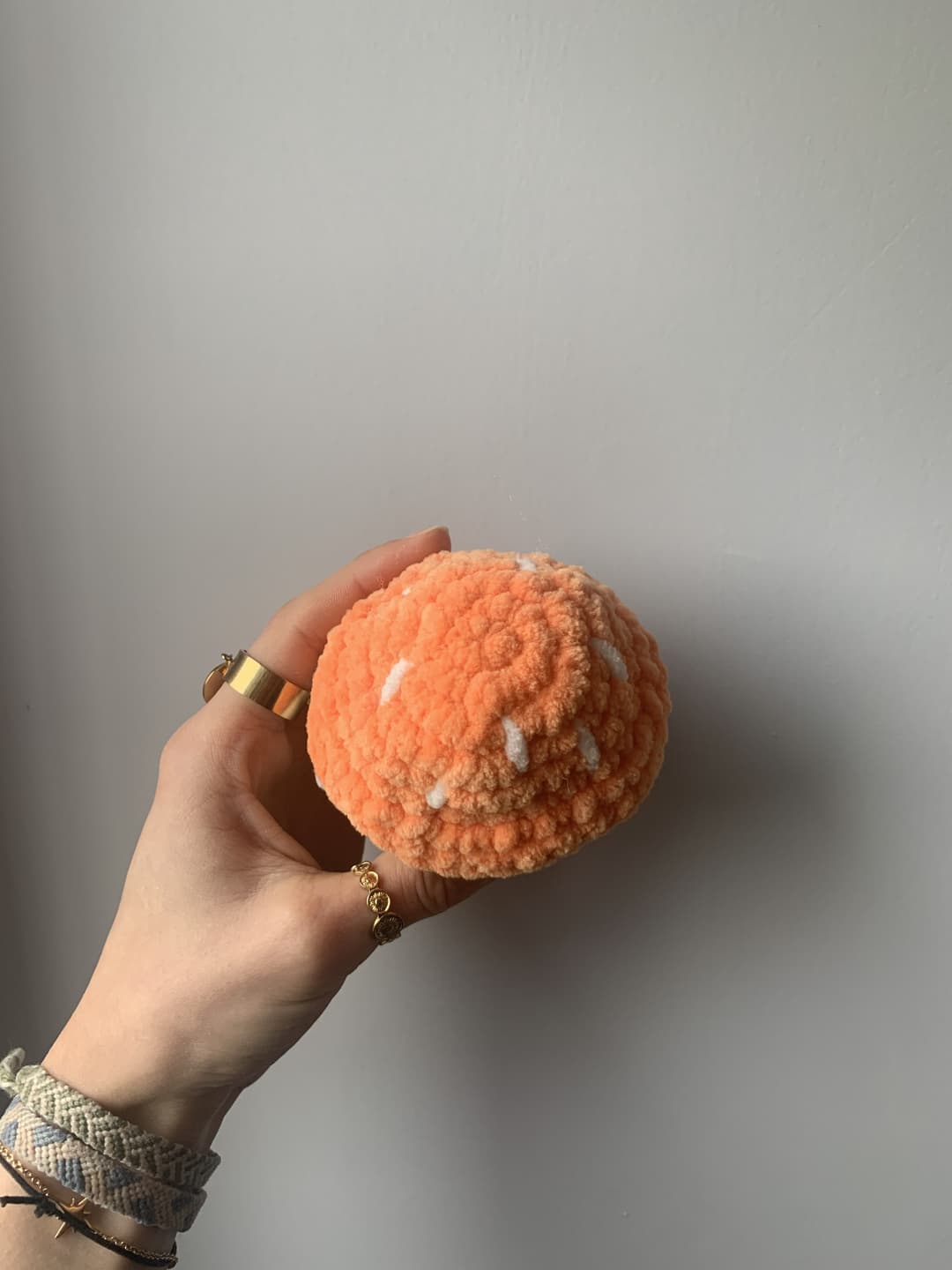 Image 4 de la variante Champignon orange et blanc