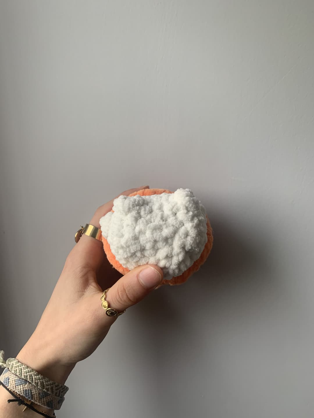 Image 5 de la variante Champignon orange et blanc