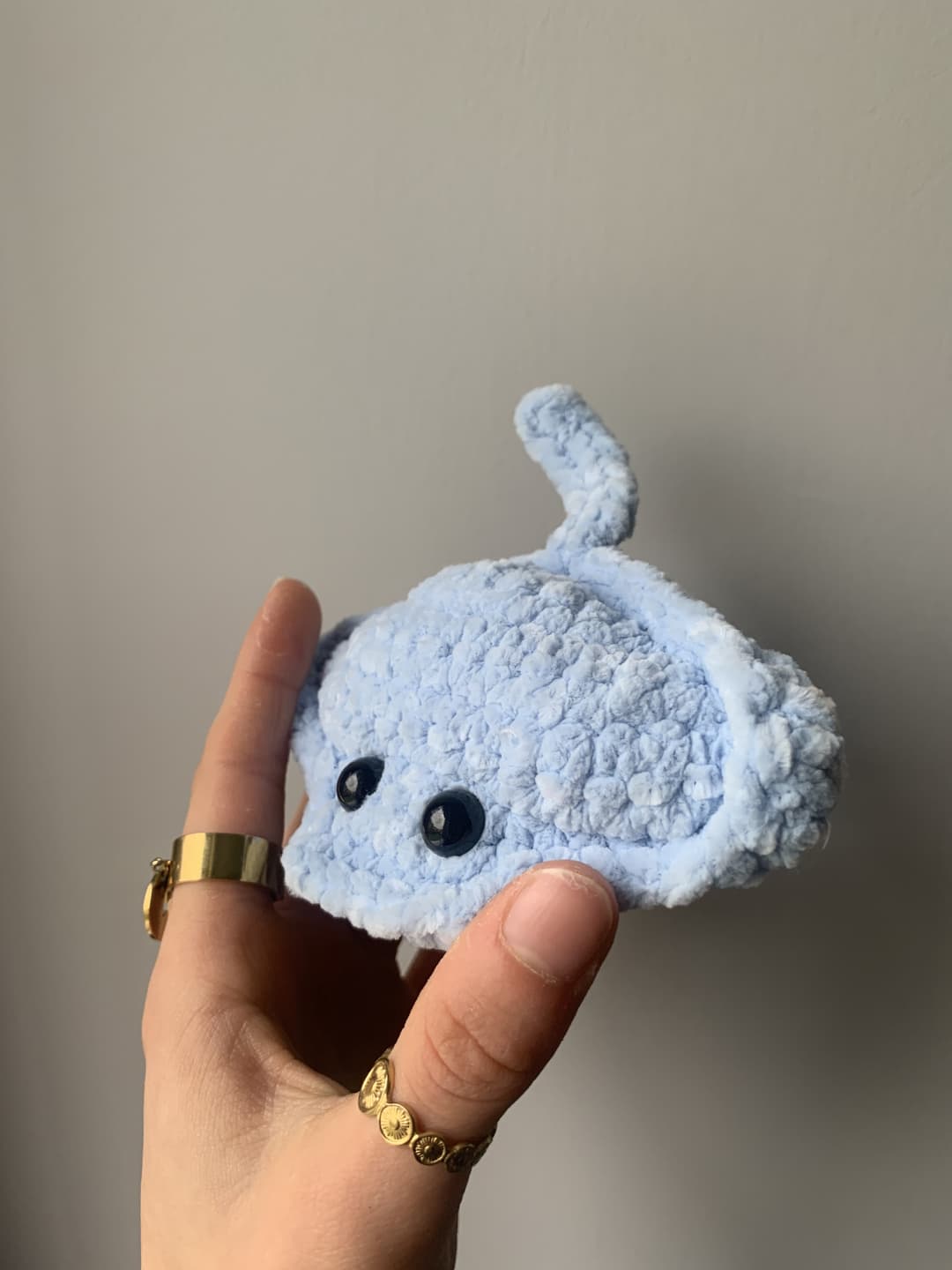 Image 3 de la variante Raie bleu clair + blanc