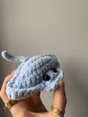 Miniature 2 de la variante Raie bleu clair + blanc