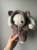 Miniature 2 de la variante Lapin blanc et combi marron