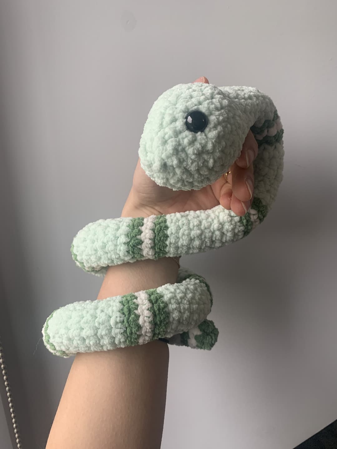 Image 5 de la variante Serpent vert clair et vert foncé