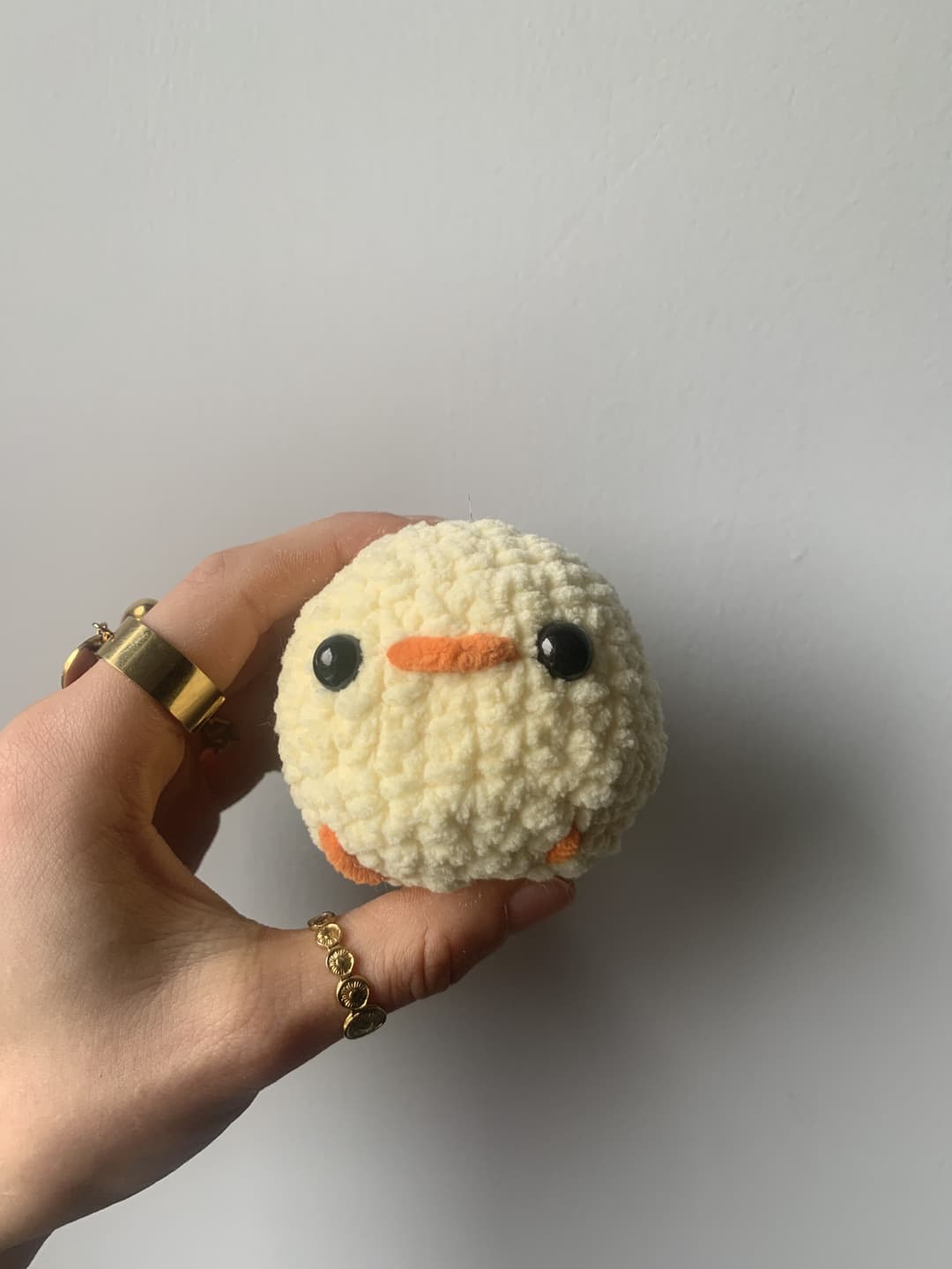 Image 1 de la variante poussin jaune et orange