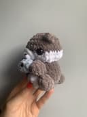 Miniature 2 de la variante Loutre marron + poisson bleu