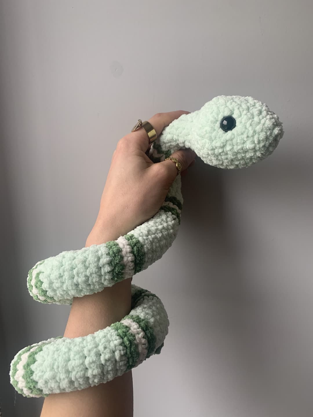 Image 4 de la variante Serpent vert clair et vert foncé